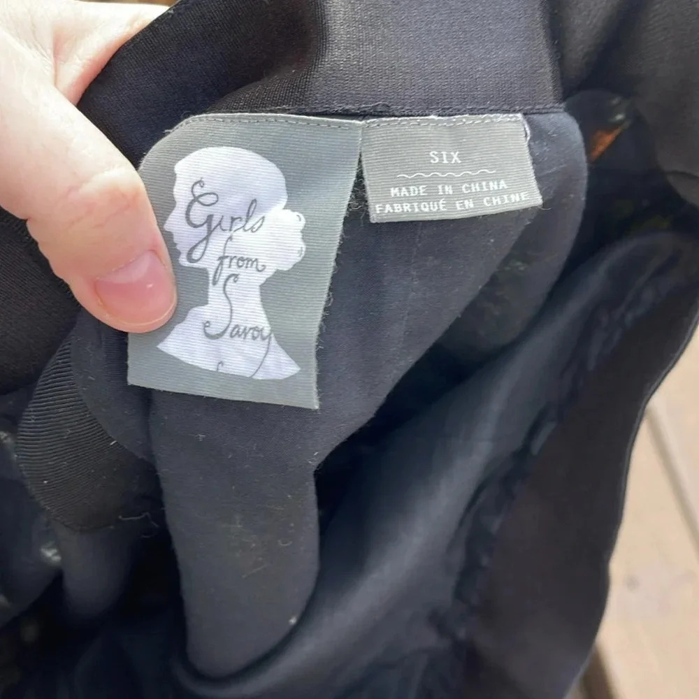 Girls from Savoy Anthropologie floral skirt size 6 - Picture 3 of 5